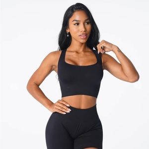 NWT NVGTN Black Ignite Seamless Bra